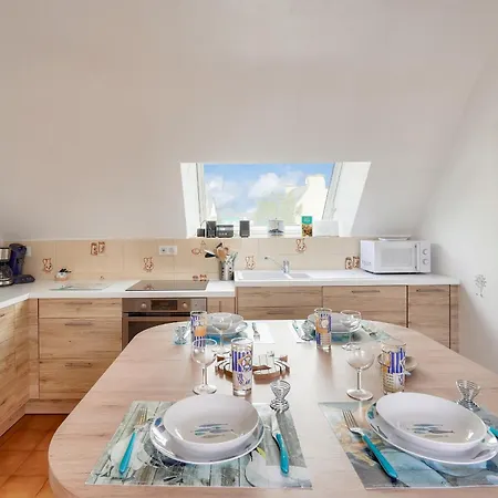 1er Etage, Jardin Partage Pour 4 A 300m De La Appartement Guilvinec